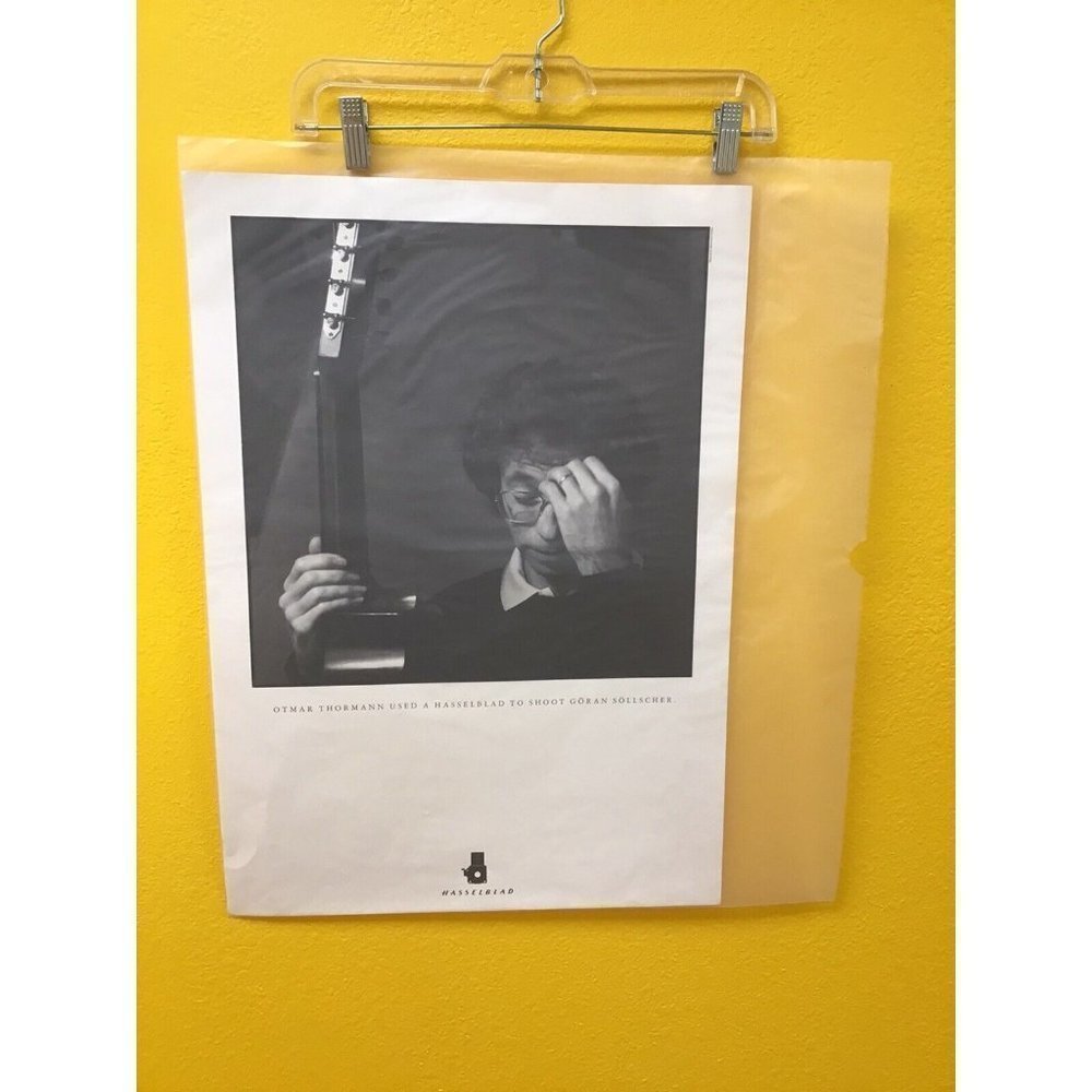 VTG Hasselblad 16.5x24 Black & White Promotional Art Prints Göran Söllscher